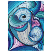 Baby Dolphin Klemmbrett (Rückseite)