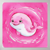 Baby Dolphin Poster (Vorne)