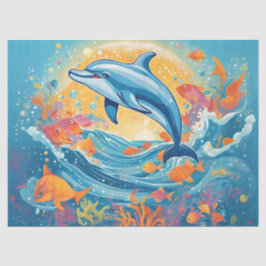 Baby Dolphin Seidenpapier