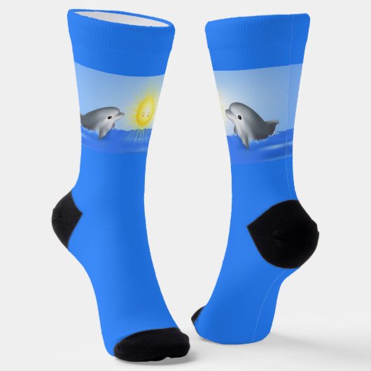 Baby Dolphin Socken (Gewinkelt)