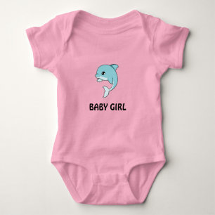Baby Dolphin T - Shirt Baby Bodysuit
