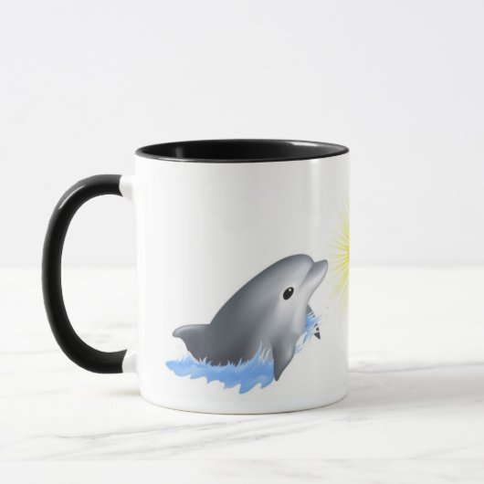 Baby Dolphin Tasse (Links)