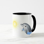 Baby Dolphin Tasse (VorderseiteRechts)
