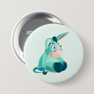 Baby Donkey Button - Deine Farbe - Text