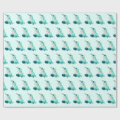 Baby Donkey Funny Wrapping Paper - Anpassbar Geschenkpapier (Flach)