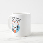 Baby Don't Hertz Me Funny Loud Hailer Sound Pun Kaffeetasse (Vorderseite Links)