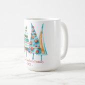 Baby Doodle Pine Christmas Tree Geschenke Kaffeetasse (VorderseiteRechts)