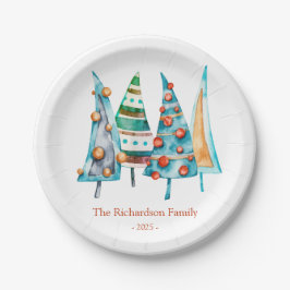 Baby Doodle Weihnachtsscheibe Pappteller