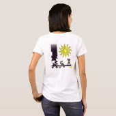 Baby dool mit dem Fuß T-Shirt (Schwarz voll)