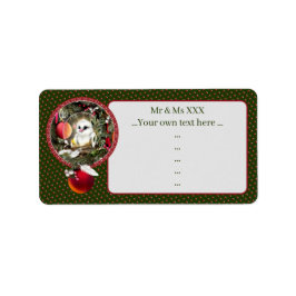 Baby Dove Adressaufkleber