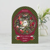 Baby Dove Einladung (Stehend Vorderseite)