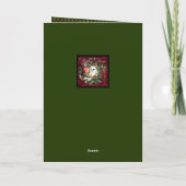 Baby Dove Feiertagskarte (Rückseite)