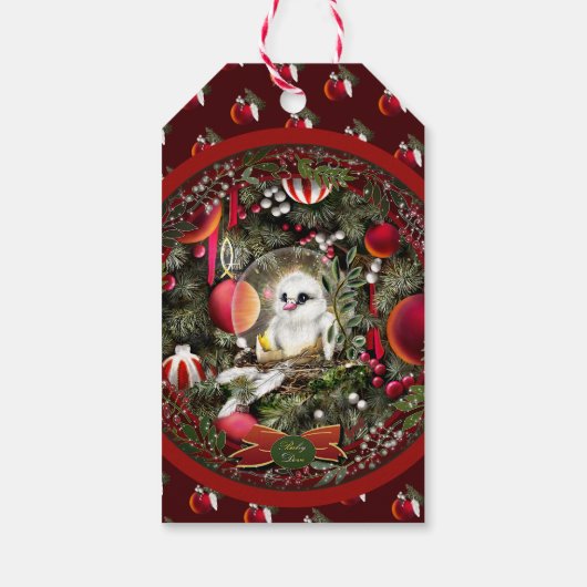 Baby Dove Geschenkanhänger (Rückseite)