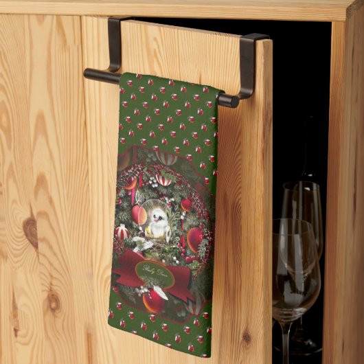 Baby Dove Geschirrtuch (Drittel gefaltet)