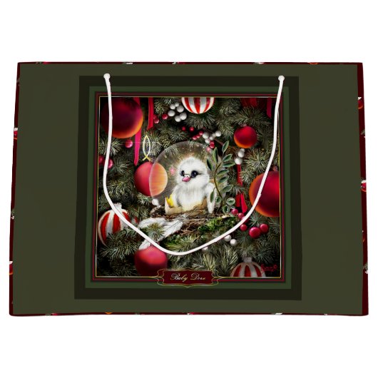 Baby Dove Große Geschenktüte (Vorderseite)