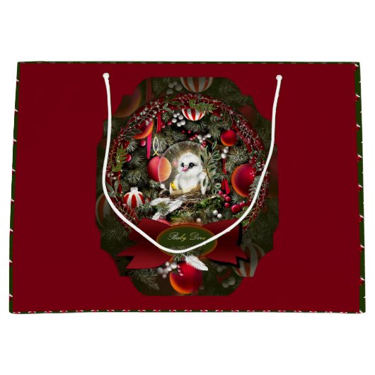 Baby Dove Große Geschenktüte (Vorderseite)