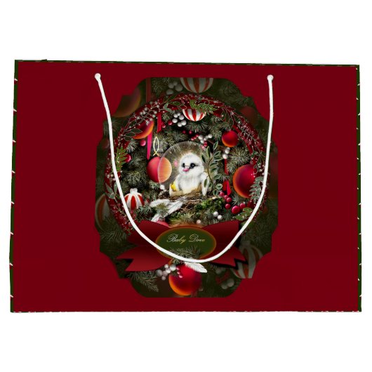 Baby Dove Große Geschenktüte (Rückseite)