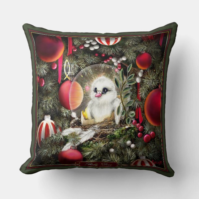 Baby Dove Kissen (Vorderseite)