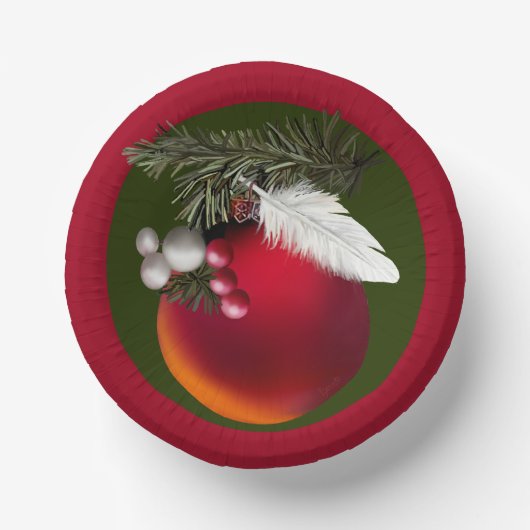 Baby Dove Pappteller (Vorderseite)