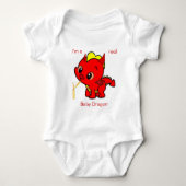 Baby-Drache Baby Strampler (Vorderseite)