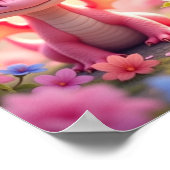 Baby-Drache Poster (Ecke)