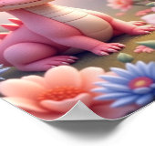 Baby-Drache Poster (Ecke)