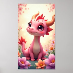 Baby-Drache Poster
