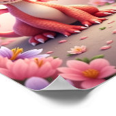 Baby-Drache Poster (Ecke)