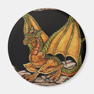 Baby-Dracheeinzelteile Magnet