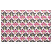 Baby-Drachen - rosa u. schwarzes Muster Stoff (Fat Quarter (45,7 x 55,9 cm))