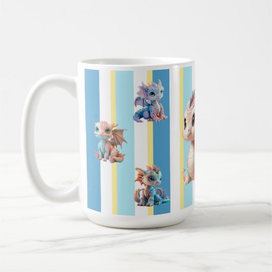 Baby dragon ストライプ kaffeetasse (Links)