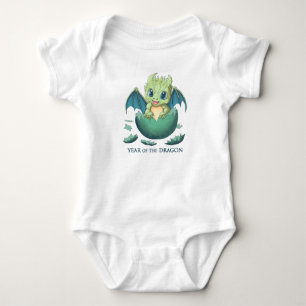 Baby Dragon 2024 Anime Kawai Ein-Stück Bodysuit Strampler