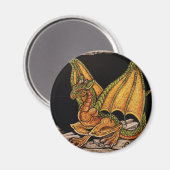 Baby Dragon-Artikel Magnet (Vorderseite/Rückseite)