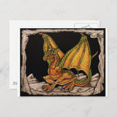Baby Dragon-Artikel Postkarte (Vorne/Hinten)