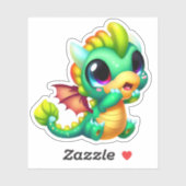 Baby Dragon Aufkleber (Blatt)