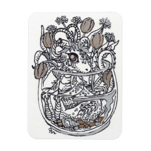 Baby Dragon Blume Bath Magnet