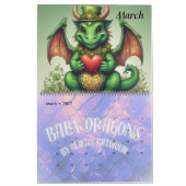 Baby Dragon Calendar Kalender (Mär 2027)