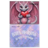 Baby Dragon Calendar Kalender (Feb 2027)