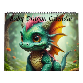 Baby Dragon Calendar Kalender