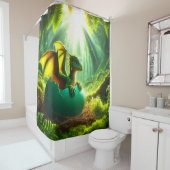 Baby Dragon Duschvorhang (Beispiel)