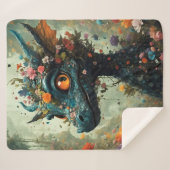 Baby Dragon Fantasy Sherpadecke (Vorderseite (Horizontal))