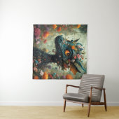 Baby Dragon Fantasy Wandteppich (Beispiel (Horizontal))