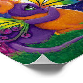 Baby Dragon Fee umarmen Paar kuddle night Liebe Poster (Ecke)