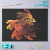 Baby Dragon Fraktal Art Decoupage Seidenpapier (Basteln)