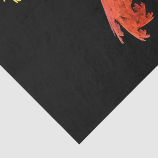 Baby Dragon Fraktal Art Decoupage Seidenpapier (Ausschnitt)