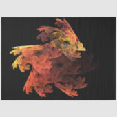 Baby Dragon Fraktal Art Decoupage Seidenpapier (Vorderseite)