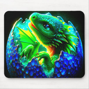 Baby Dragon Hatching Mousepad