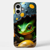 Baby Dragon Hatching Phone Case (Rückseite)
