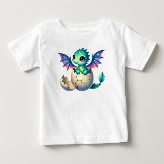 Baby Dragon Hatching Tshirt (Vorderseite)
