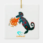 Baby Dragon Heart Ornament (Rückseite)